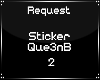 Que3nB sticker 2