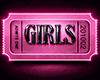 GIRLS Ticket Neon