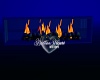Blue NYC Wall Fireplace