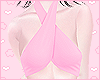 Halter Bow Top Pink 2