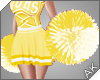 ~AK~ Varsity Poms: Lemon