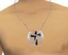 (MG)Angel Cross necklace