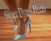 Silver Dress Heels