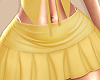 Yellow Mini Skirt