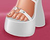 💋 White Sexy Heels