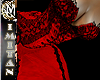 (MI) Dress corset red/b