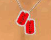Bloods Females DogTags