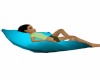 bb relax pillow teal