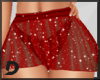 [D] Red Glitter Skirt