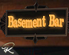 Basement Bar 3d sign