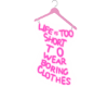 neon display dress