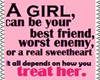 {J} Treat Girl Right