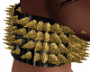 Gold Spiked Collar 2