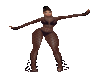 Chocolate foam pants UA