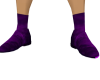 mens purple n black shoe