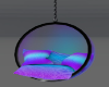 hanging neon chair