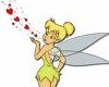 Tinkerbell with Hearts