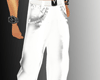 [k] white full pants