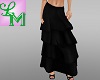 !LM Long Black Skirt