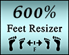 Foot Shoe Scaler 600%