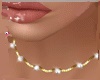~CR~Pearls&Gold Necklace