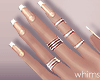 Nude Rings Nails
