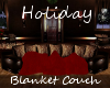 Holiday Blanket Couch