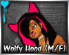D~Wolfy Hood: Pink