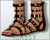 S| Brown Sandals