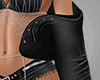 {D} Black Leather Jacket