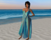 -1m- Beach dress blue