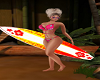 Surf Board w/poses