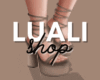 L. nude strappy heels