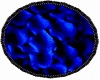 Black/Blue Weddin rug