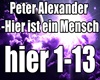 Peter Alexander-Hier ist