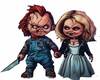 Chucky & Tiffany Cutout
