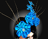 Blue Flower headdress