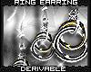 V4NY|Ring Earring DERIVA