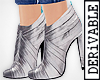 ! Silver Booties