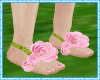 kids floral girl sandals