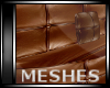 ^DM^Brown Leather Sofa