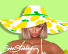 S-Lemon beach hat