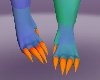 Naka clawed feet f