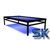 (SK) Black Blue Table
