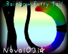 Rainbow Furry Tail