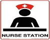 Nurse station sign