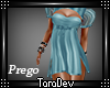 Teal BabyDoll Dress Prg