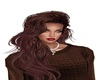 redish brown  hair