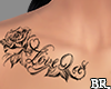 Chest Tattoo Love Rose