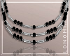 Black/Silver Necklaces